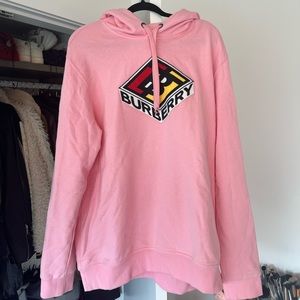 Oversized Burberry Hoodie Dress